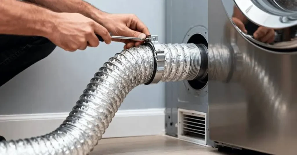 install a dryer pipe
