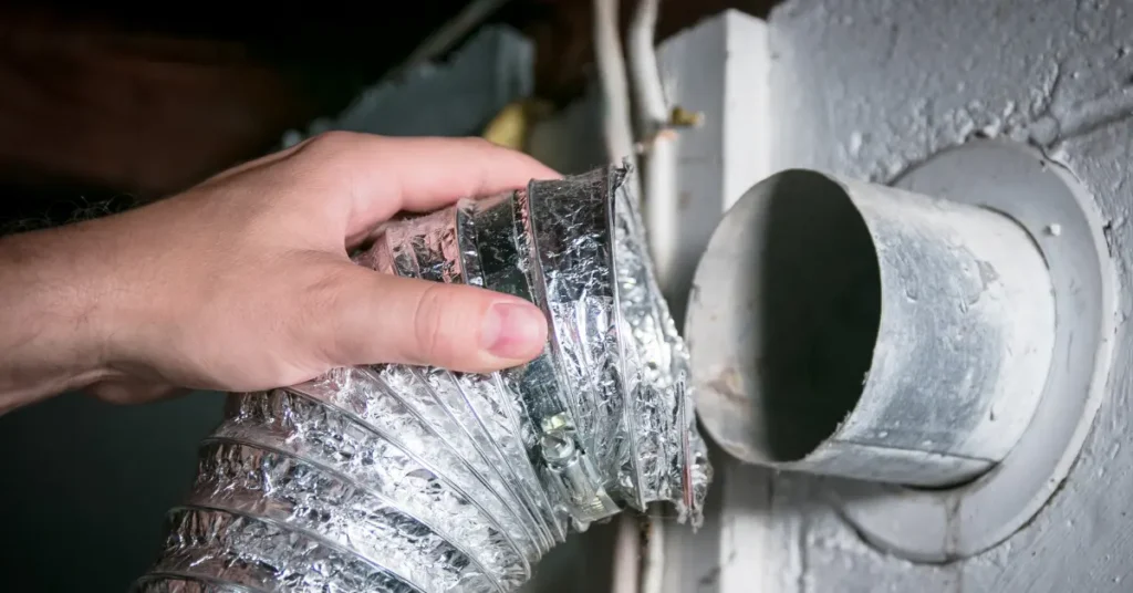 dryer vent pipe installation