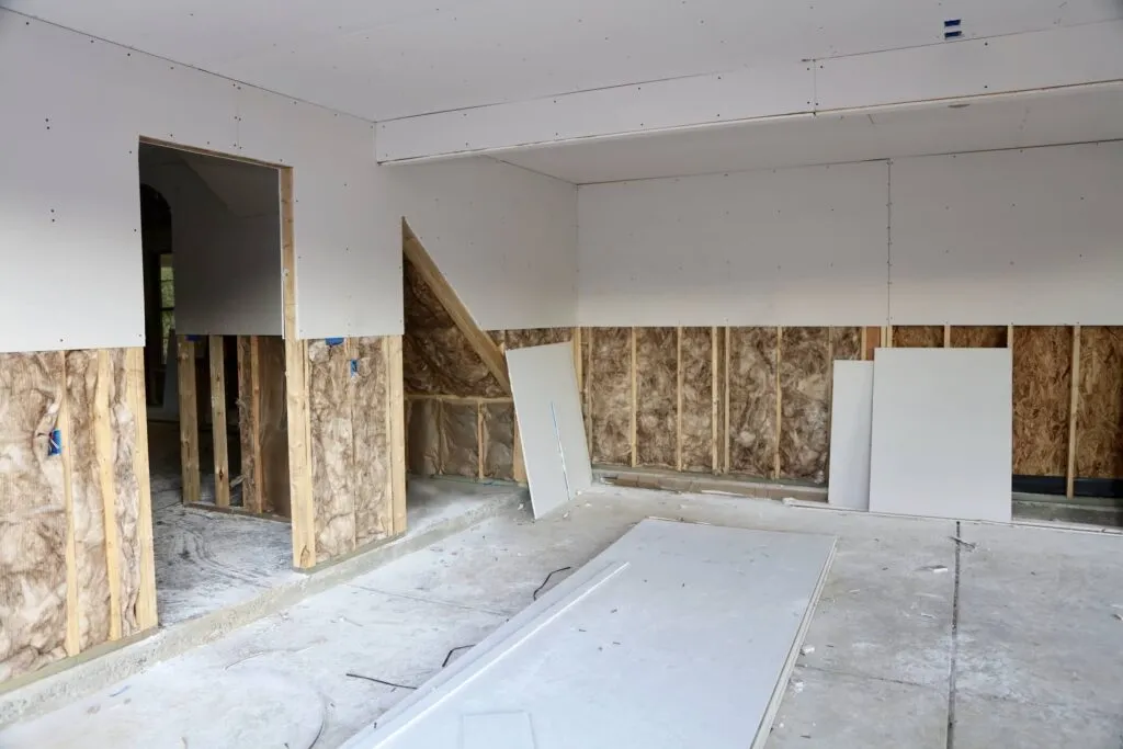 Construction dust cleared from ductwork after remodeling