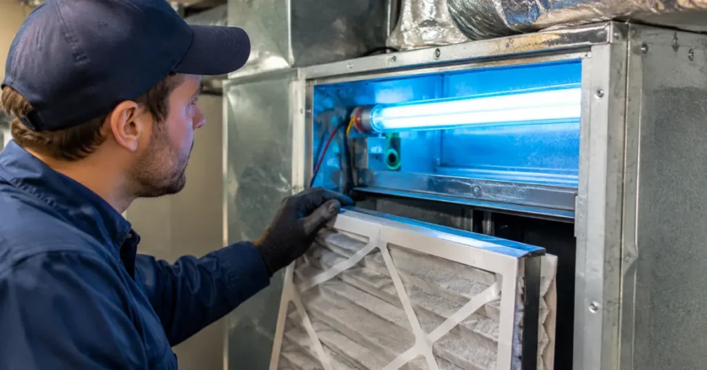 do uv lights work in air ducts